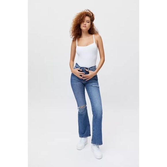 Urban Outfitter BDG High-Waisted Comfort Stretch Flare Jean - Picture 1 of 7